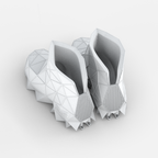[3D printed Shoes] - lightweight custom 3dprinted shoes sneakers sandals fused footwear