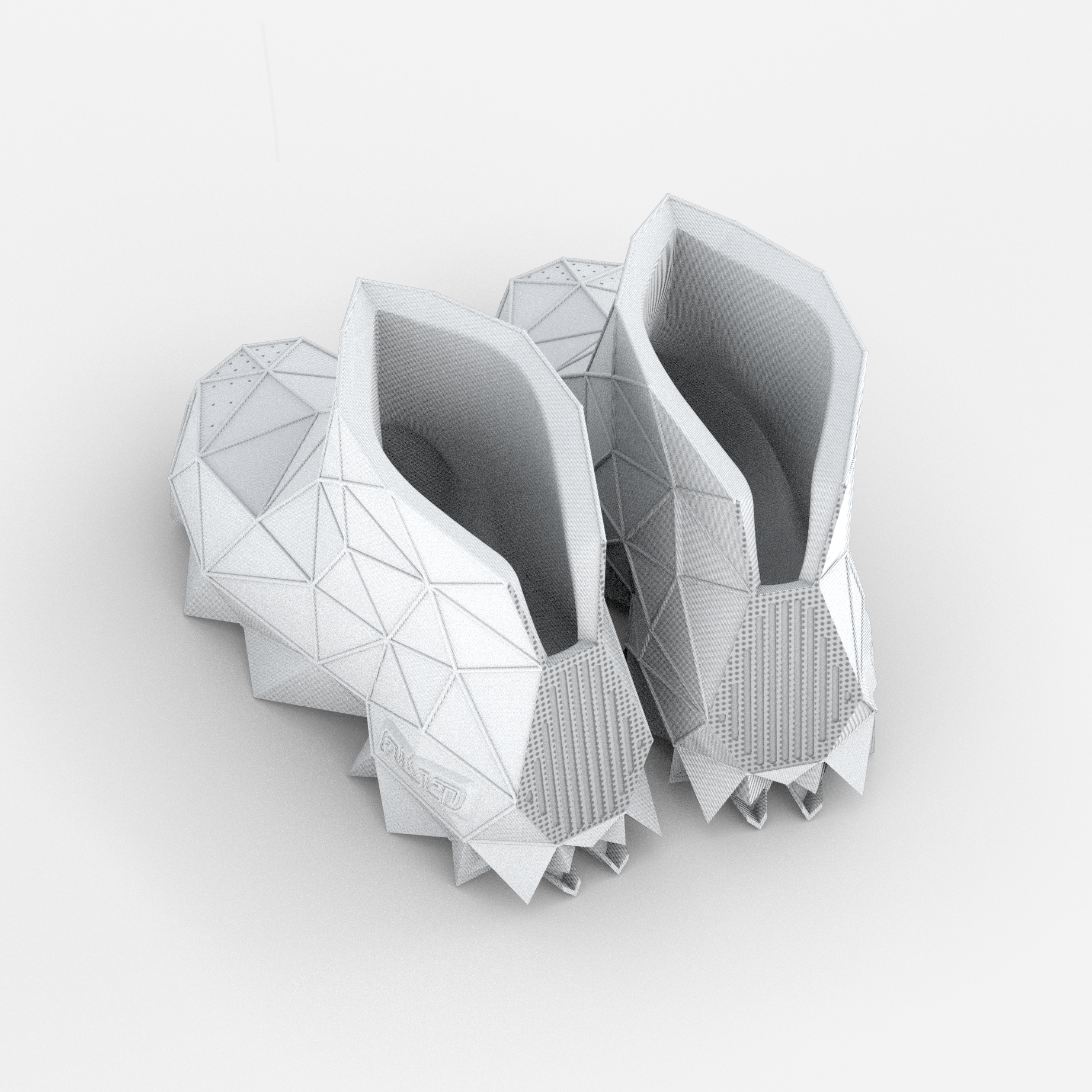 FUSED footwear - Meka High - 3D printed footwear