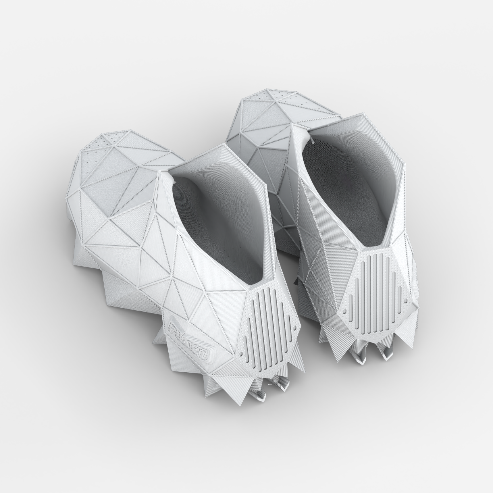 [3D printed Shoes] - lightweight custom 3dprinted shoes sneakers sandals fused footwear