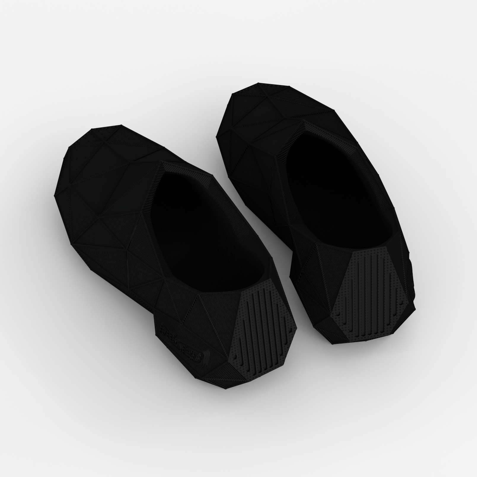 FUSED footwear - Keji Low - 3D printed footwear