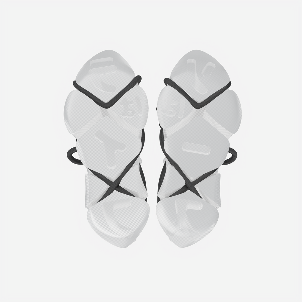 [3D printed Shoes] - lightweight custom 3dprinted shoes sneakers sandals fused footwear