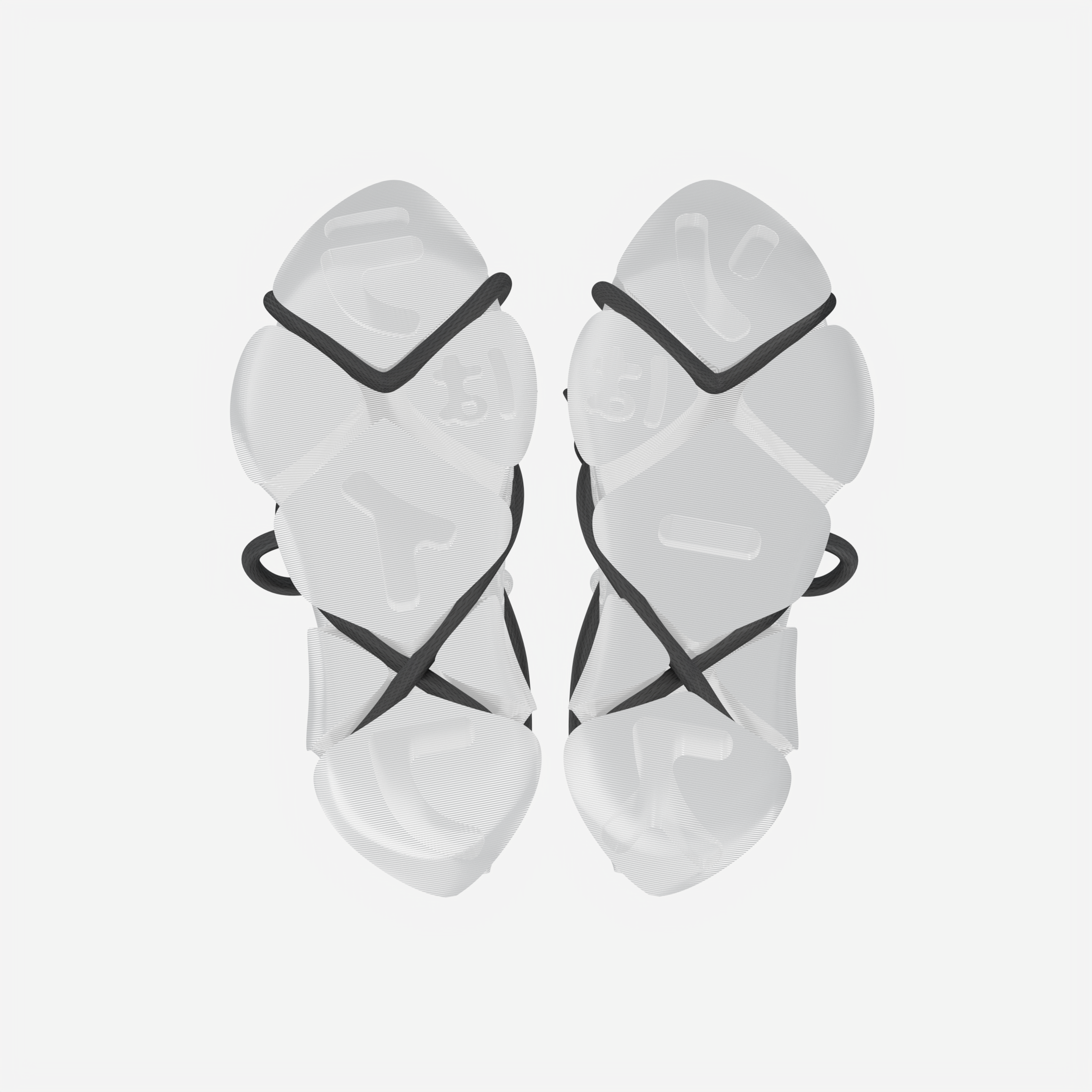 [3D printed Shoes] - lightweight custom 3dprinted shoes sneakers sandals fused footwear