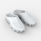 [3D printed Shoes] - lightweight custom 3dprinted shoes sneakers sandals fused footwear