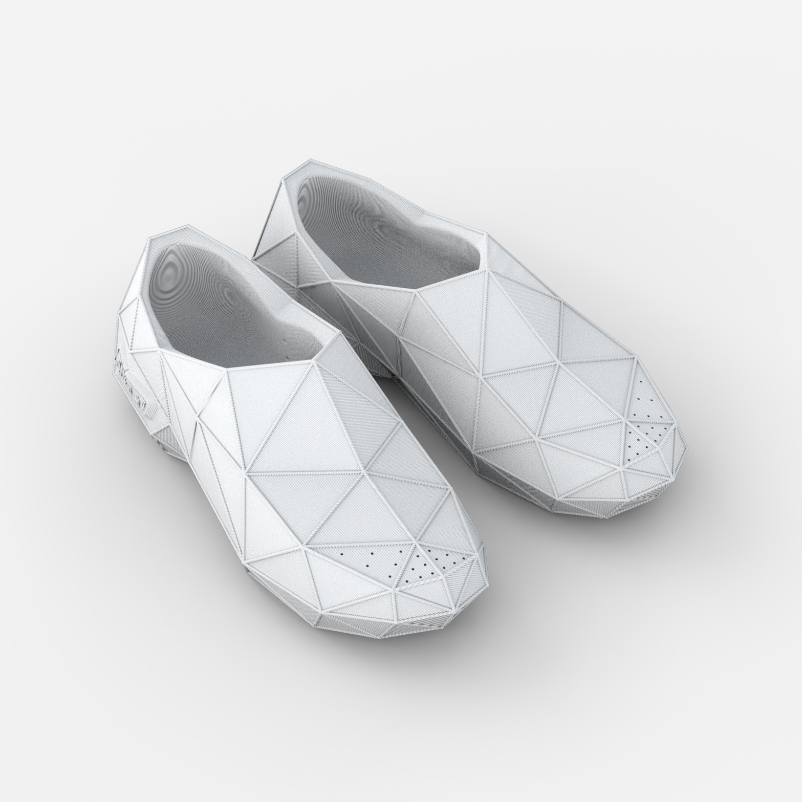 FUSED footwear - Keji Low - 3D printed footwear