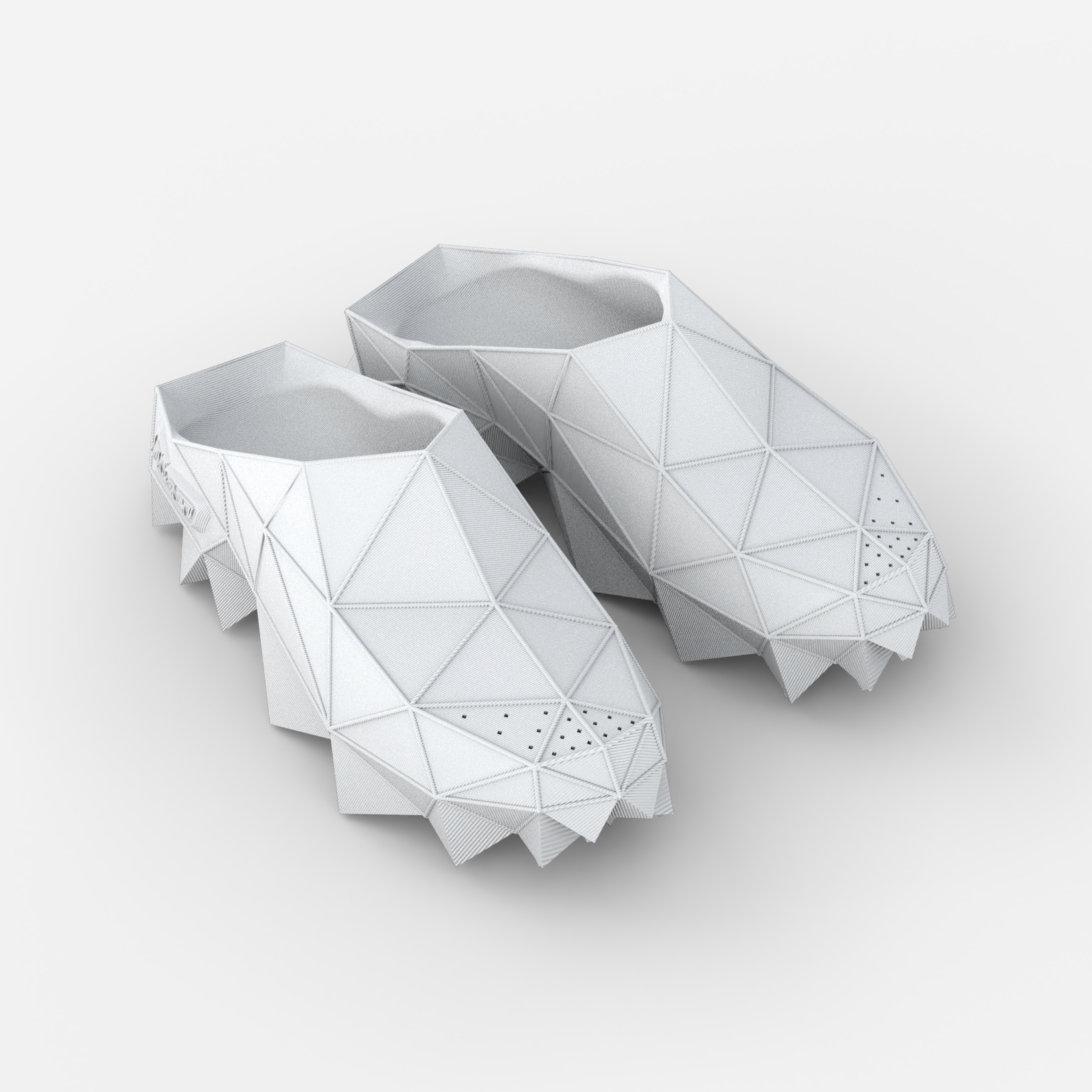 [3D printed Shoes] - lightweight custom 3dprinted shoes sneakers sandals fused footwear