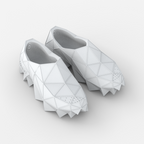 [3D printed Shoes] - lightweight custom 3dprinted shoes sneakers sandals fused footwear