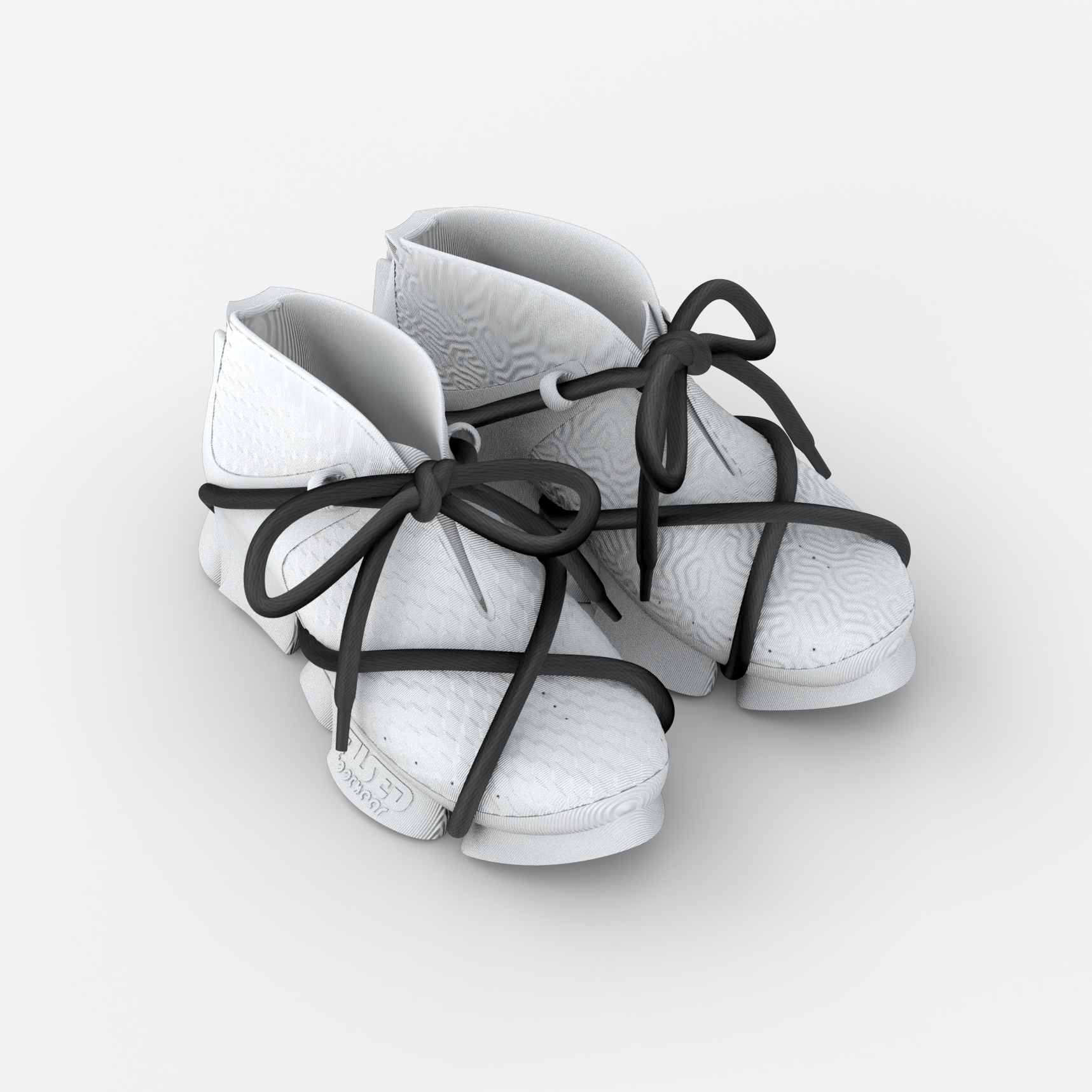 [3D printed Shoes] - lightweight custom 3dprinted shoes sneakers sandals fused footwear