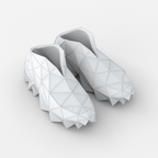 [3D printed Shoes] - lightweight custom 3dprinted shoes sneakers sandals fused footwear