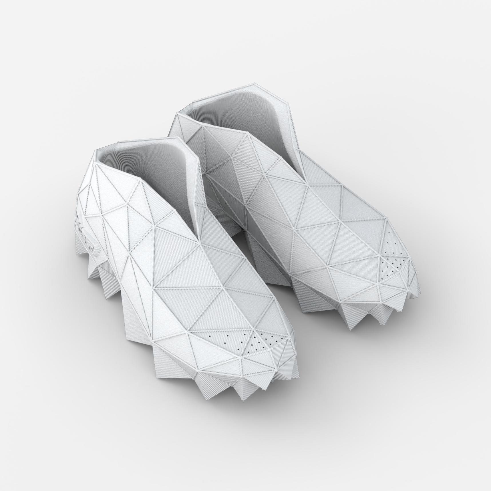[3D printed Shoes] - lightweight custom 3dprinted shoes sneakers sandals fused footwear