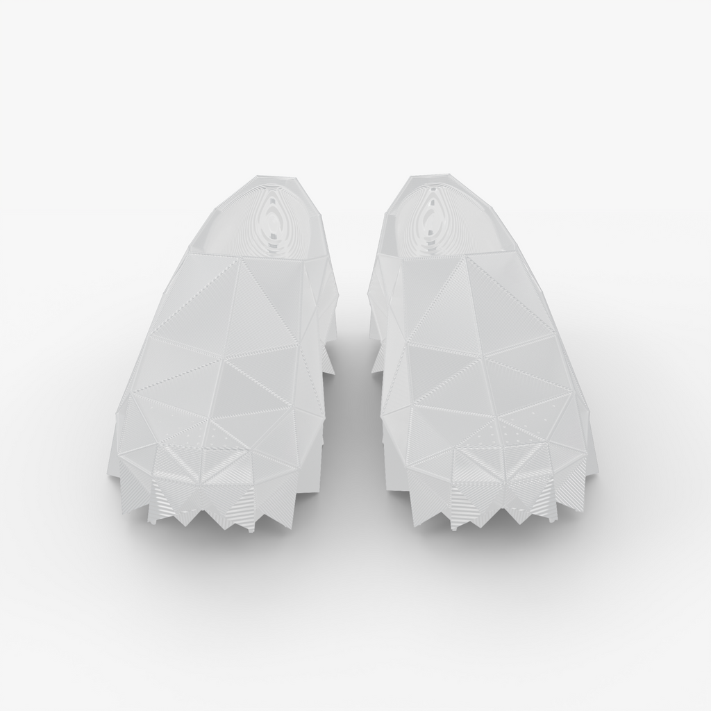 [3D printed Shoes] - lightweight custom 3dprinted shoes sneakers sandals fused footwear