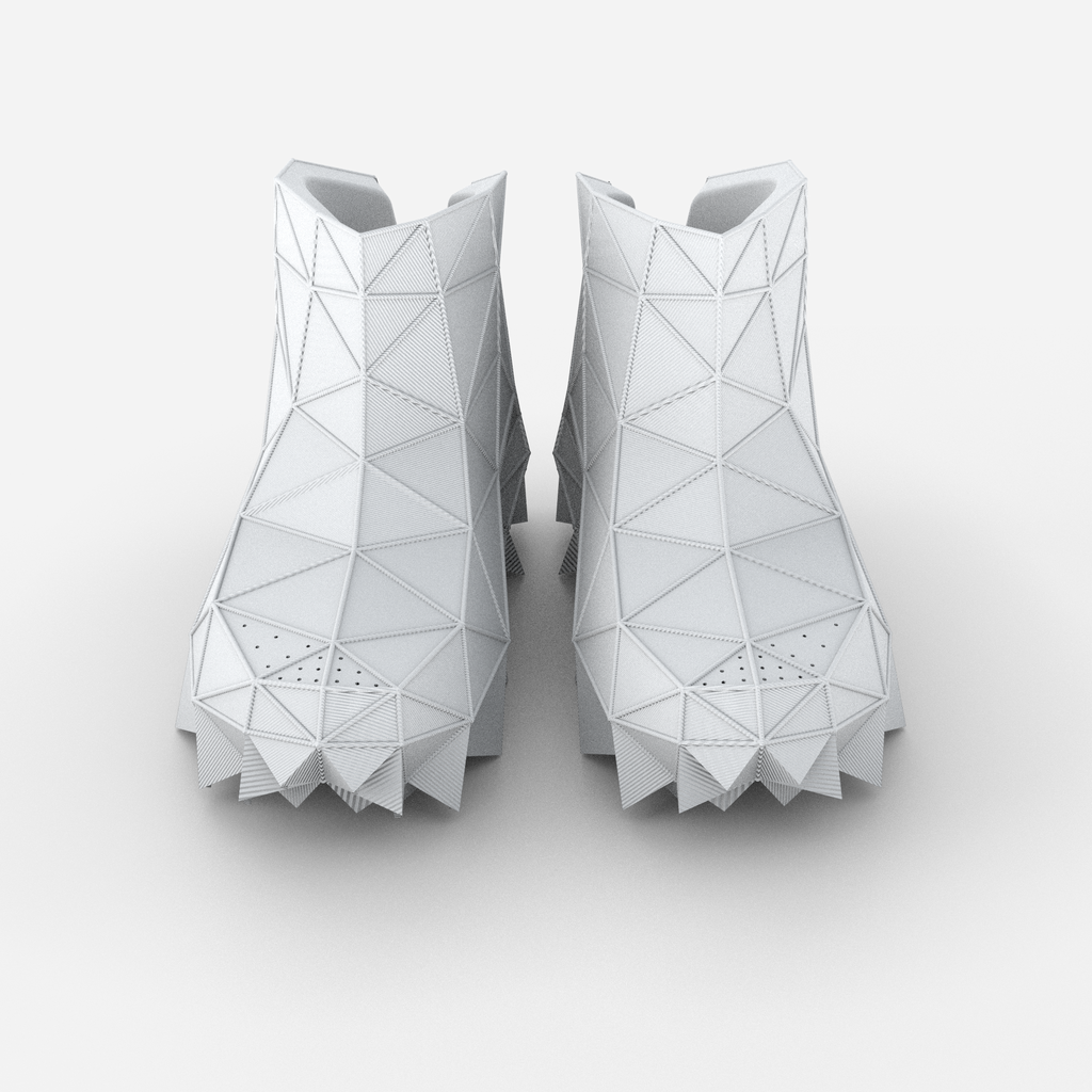 [3D printed Shoes] - lightweight custom 3dprinted shoes sneakers sandals fused footwear