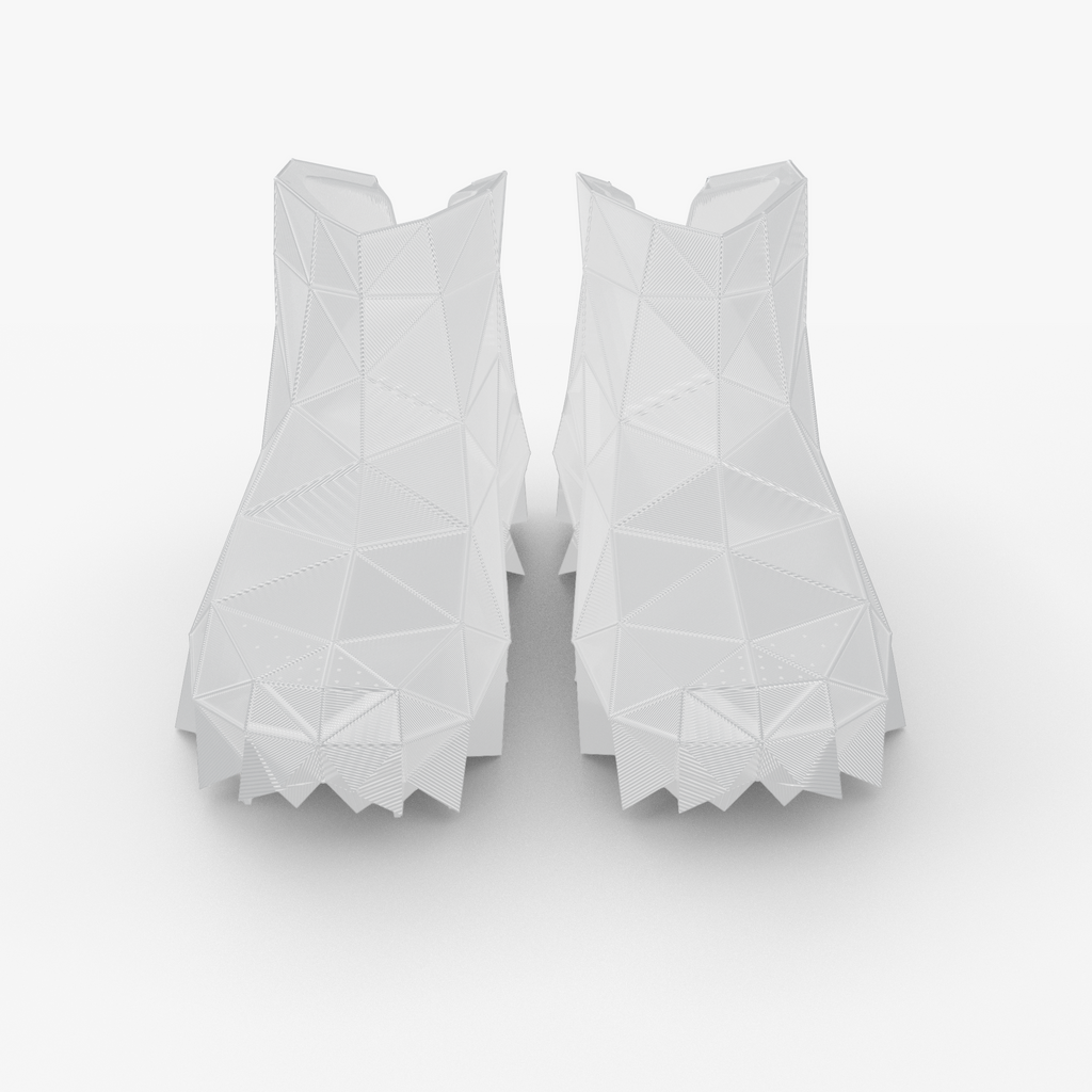 [3D printed Shoes] - lightweight custom 3dprinted shoes sneakers sandals fused footwear