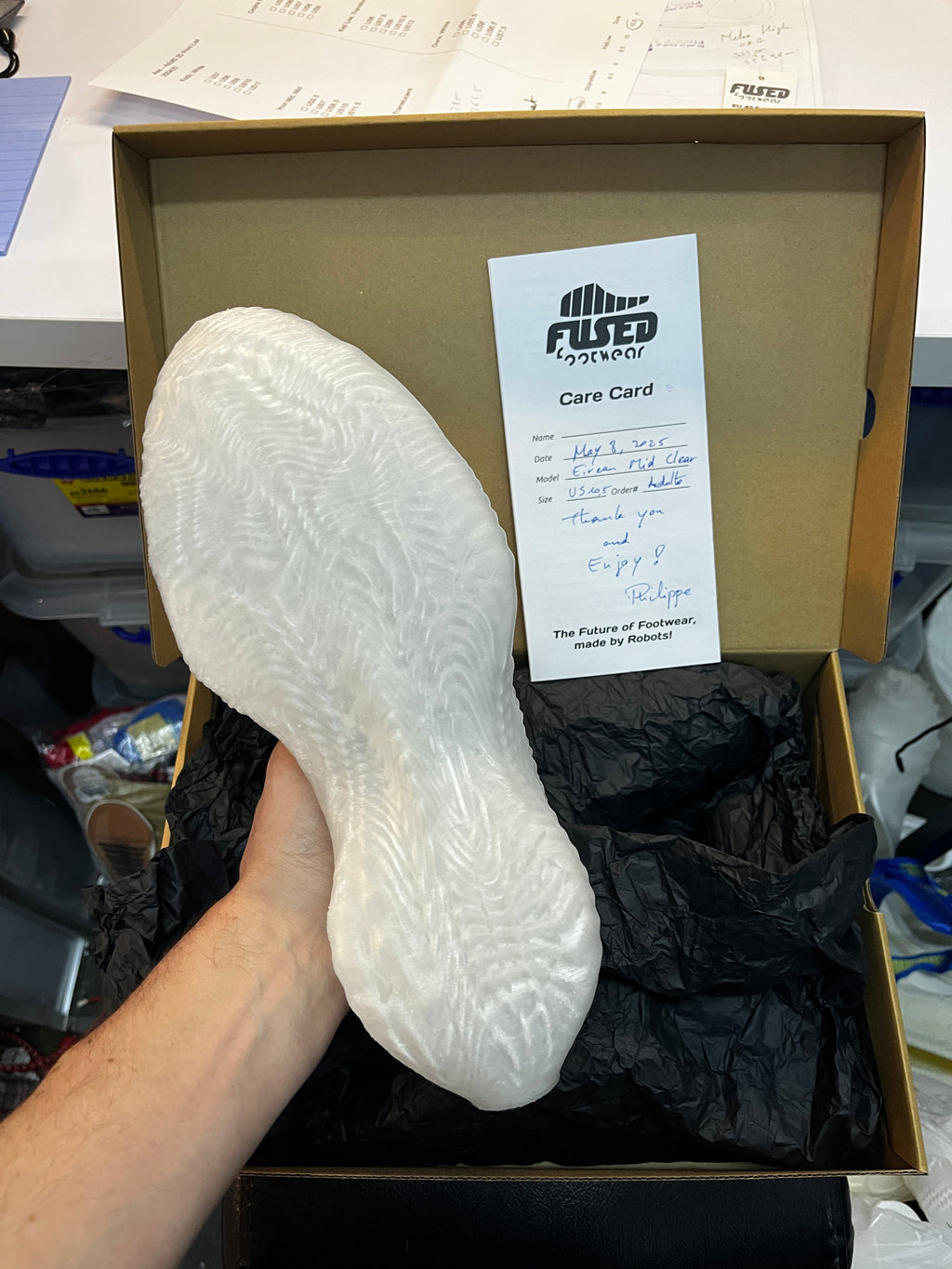 US10.5 - Eirean Mid in Translucent