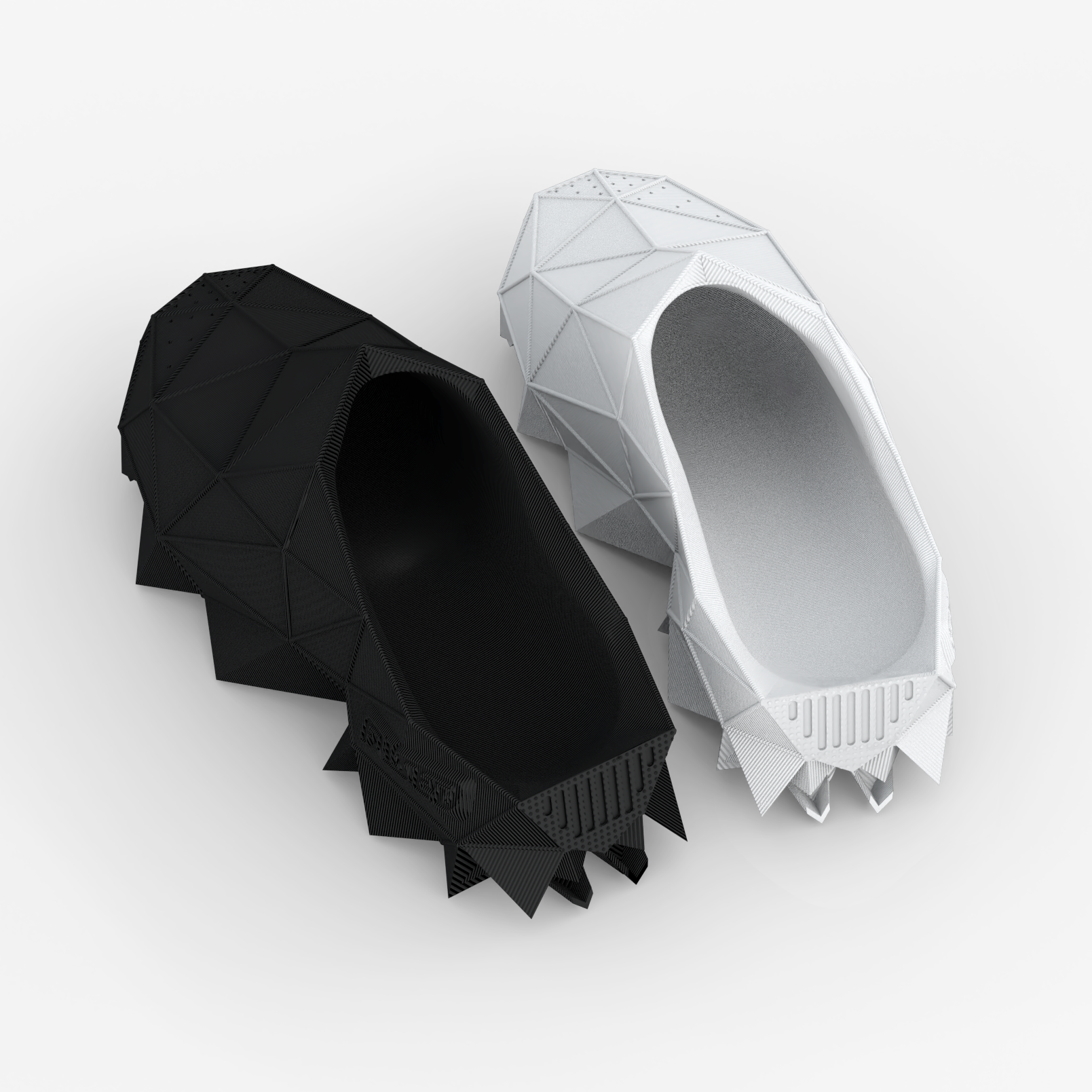 [3D printed Shoes] - lightweight custom 3dprinted shoes sneakers sandals fused footwear