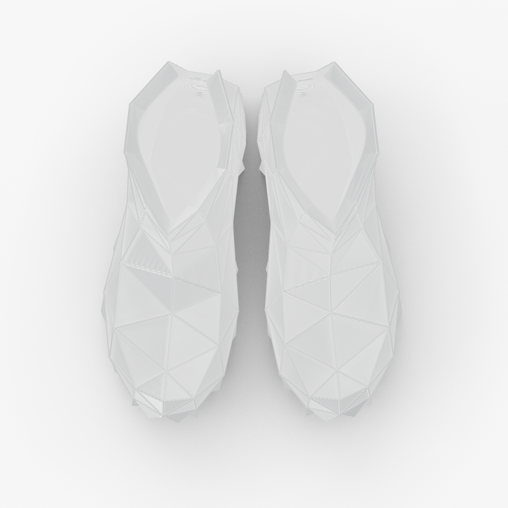 [3D printed Shoes] - lightweight custom 3dprinted shoes sneakers sandals fused footwear