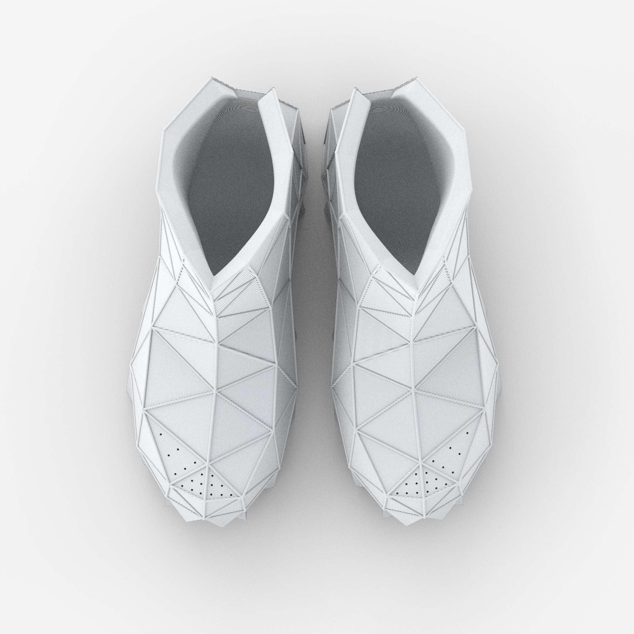 [3D printed Shoes] - lightweight custom 3dprinted shoes sneakers sandals fused footwear