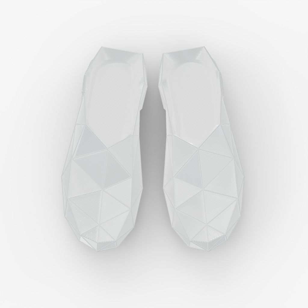 [3D printed Shoes] - lightweight custom 3dprinted shoes sneakers sandals fused footwear