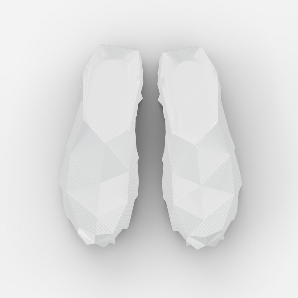 [3D printed Shoes] - lightweight custom 3dprinted shoes sneakers sandals fused footwear