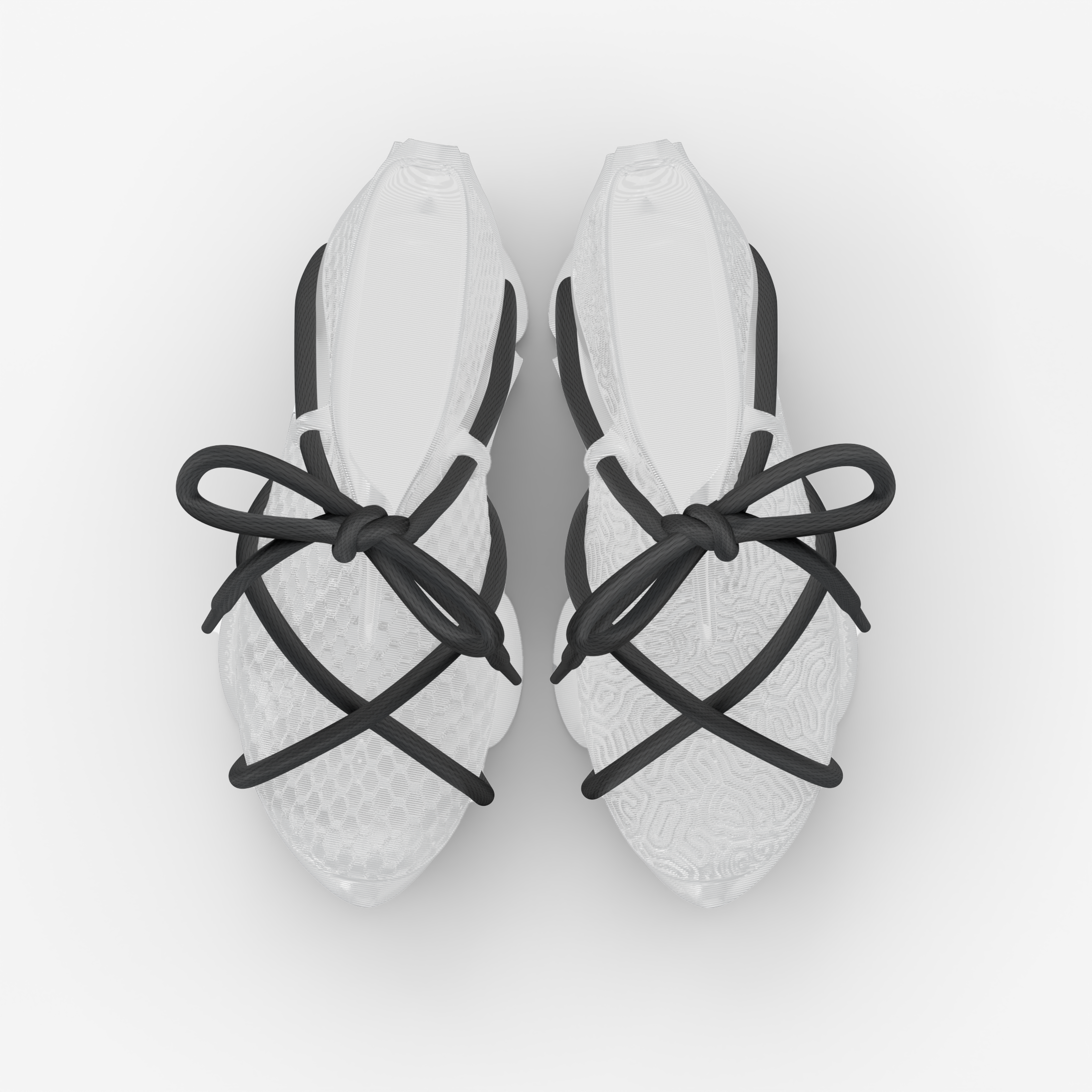 [3D printed Shoes] - lightweight custom 3dprinted shoes sneakers sandals fused footwear