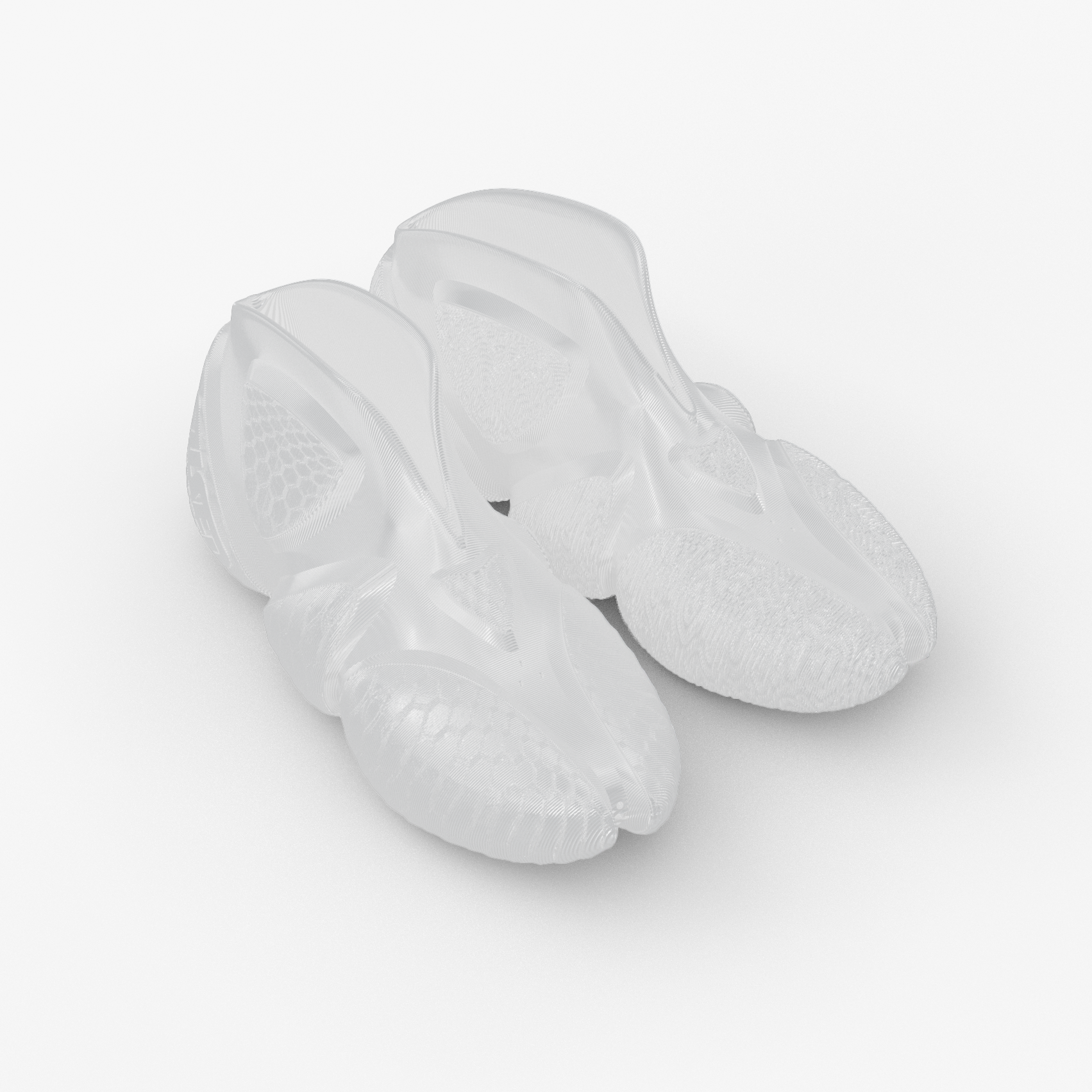 [3D printed Shoes] - lightweight custom 3dprinted shoes sneakers sandals fused footwear