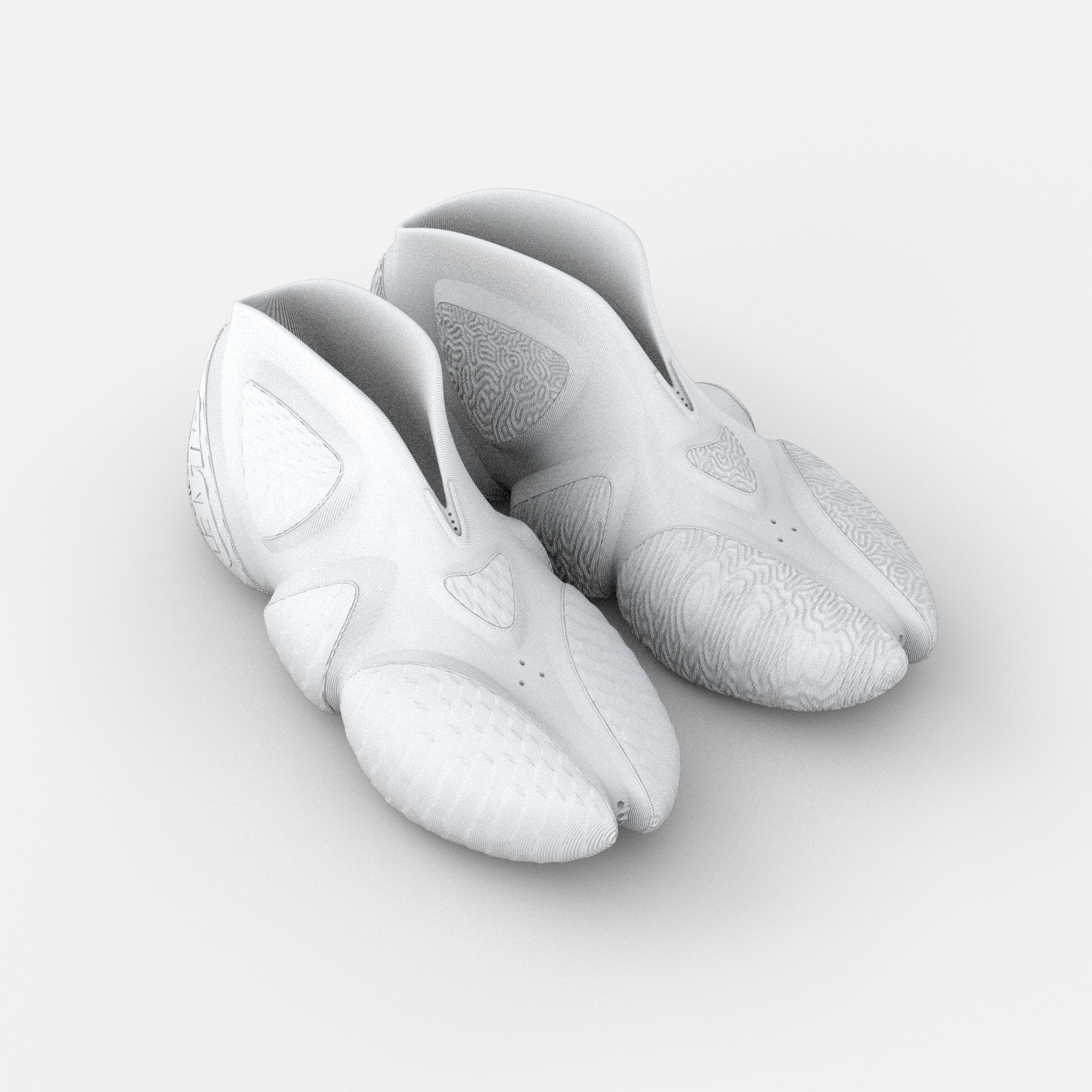 [3D printed Shoes] - lightweight custom 3dprinted shoes sneakers sandals fused footwear