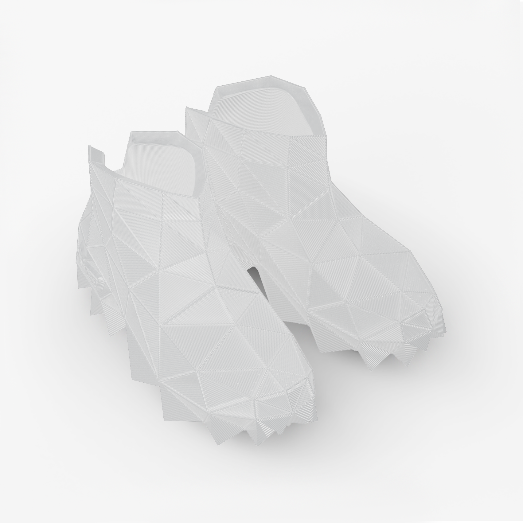 FUSED footwear - Meka High - 3D printed footwear