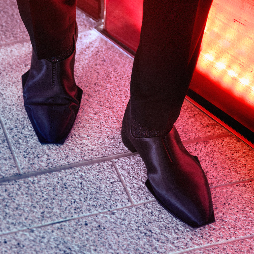 FUSED footwear Shado - 3D printed dress shoe - Photo credit Zach Hyman