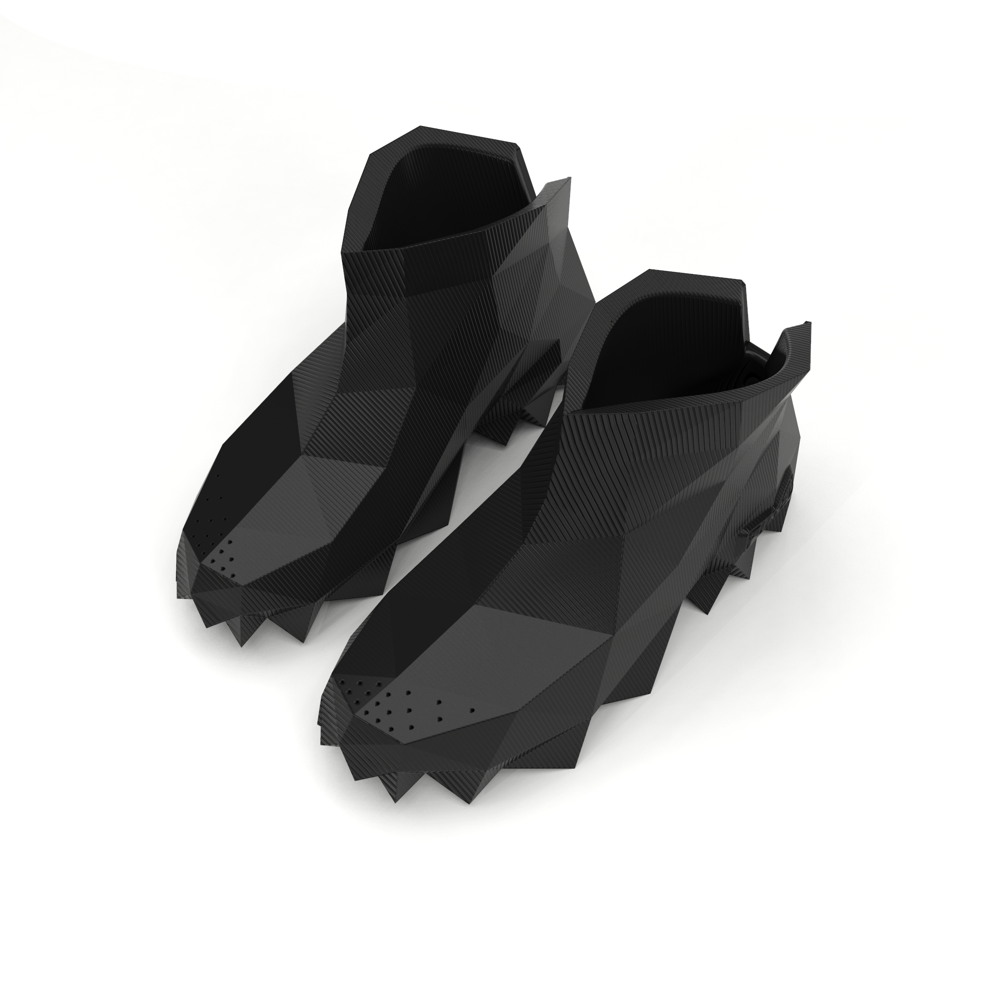 [3D printed Shoes] - lightweight custom 3dprinted shoes sneakers sandals fused footwear