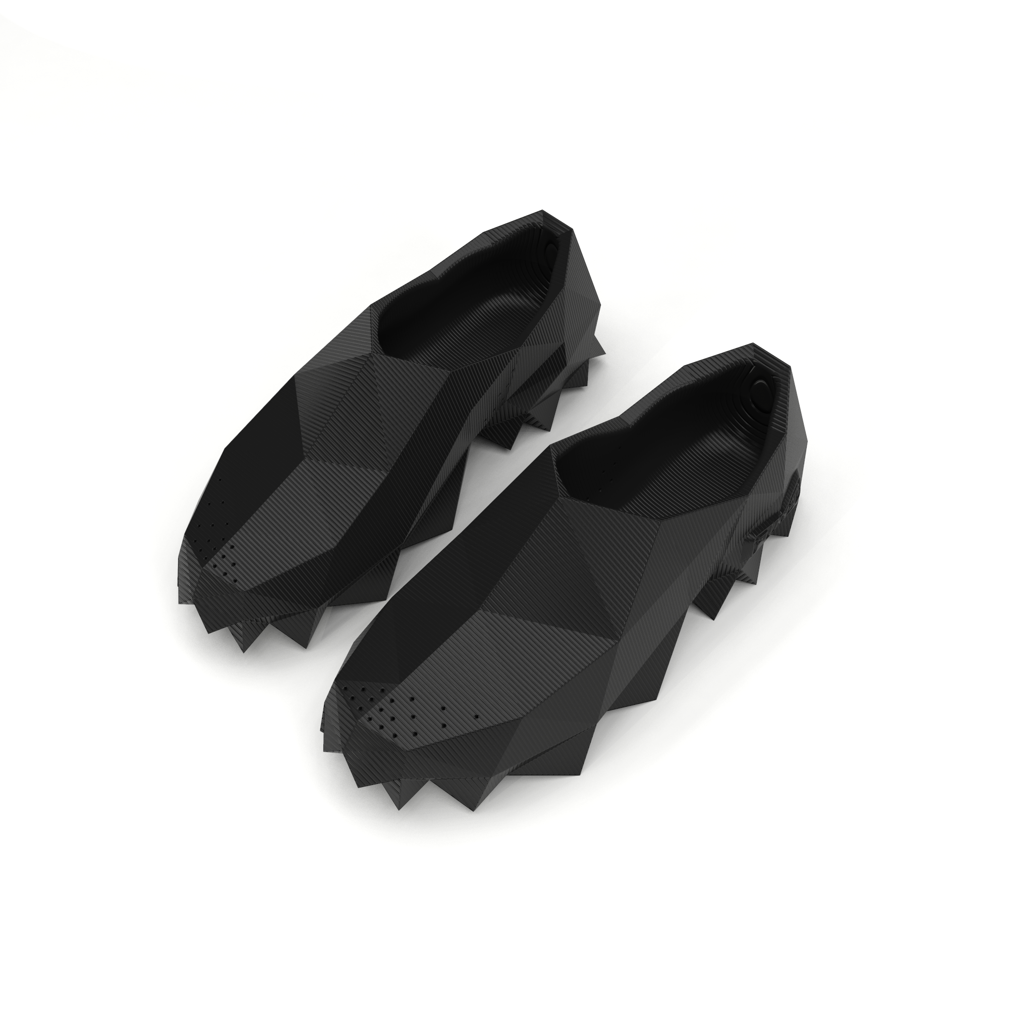 [3D printed Shoes] - lightweight custom 3dprinted shoes sneakers sandals fused footwear