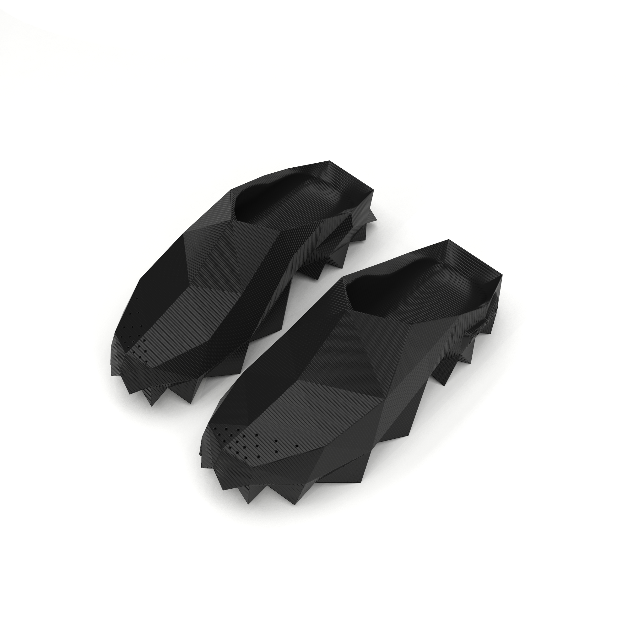 [3D printed Shoes] - lightweight custom 3dprinted shoes sneakers sandals fused footwear