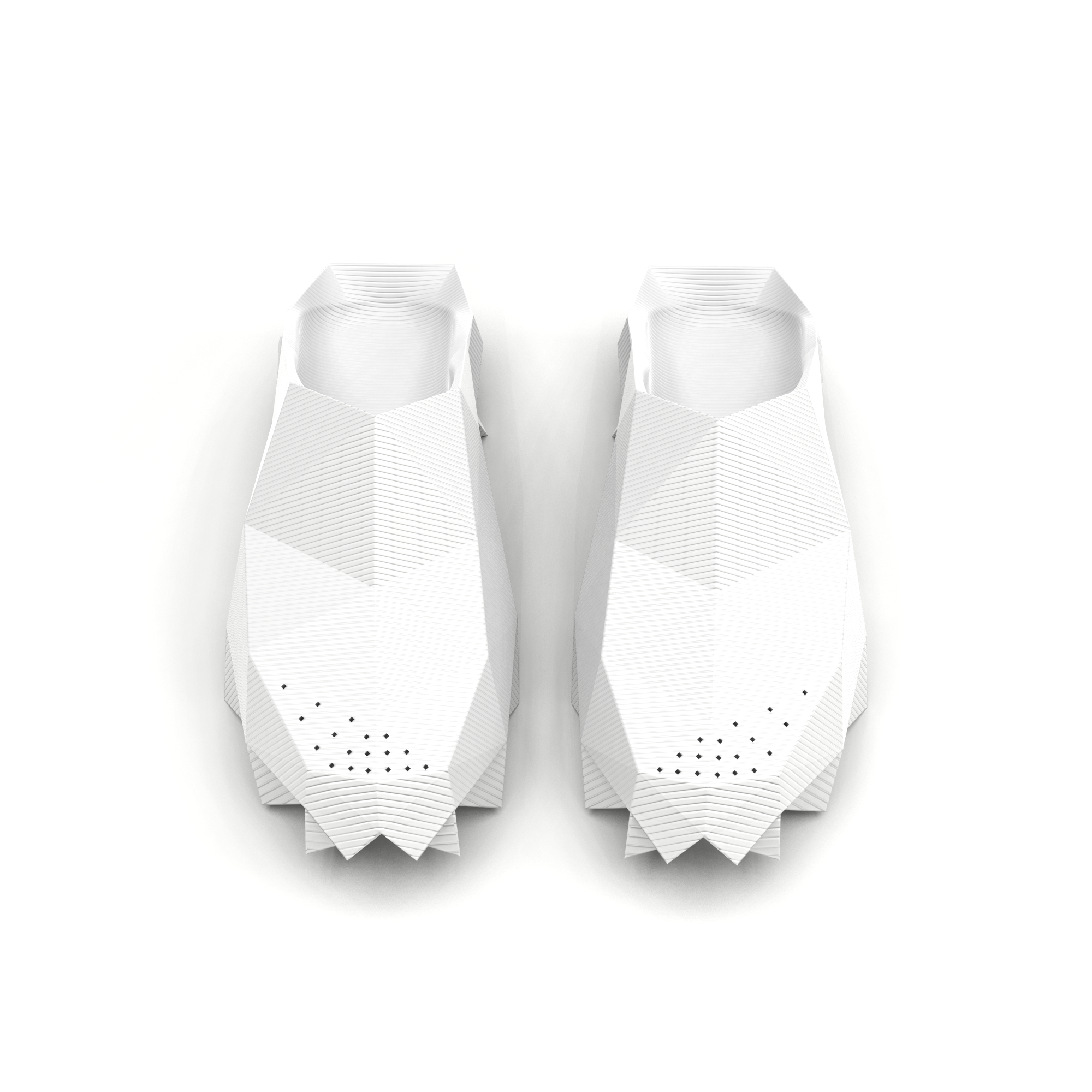[3D printed Shoes] - lightweight custom 3dprinted shoes sneakers sandals fused footwear