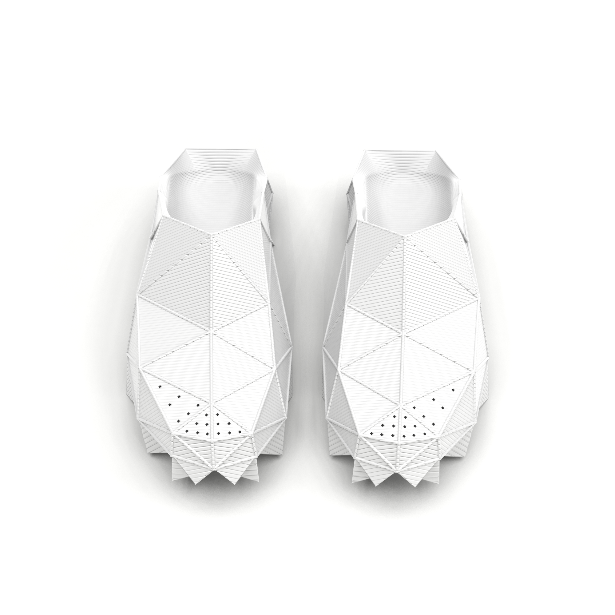 [3D printed Shoes] - lightweight custom 3dprinted shoes sneakers sandals fused footwear