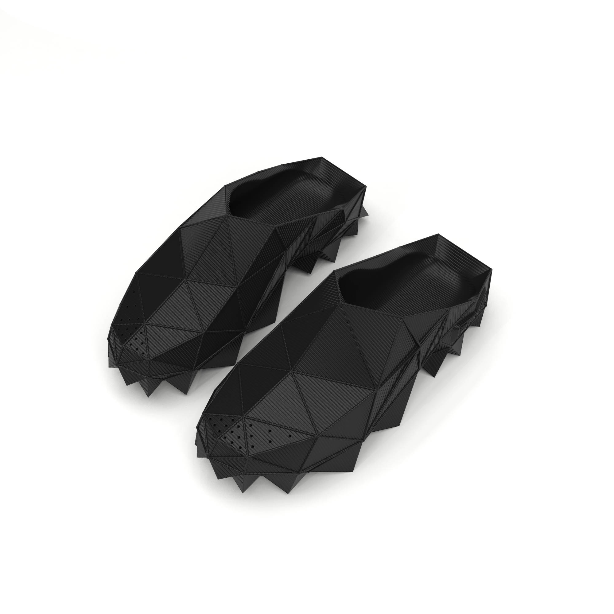 [3D printed Shoes] - lightweight custom 3dprinted shoes sneakers sandals fused footwear