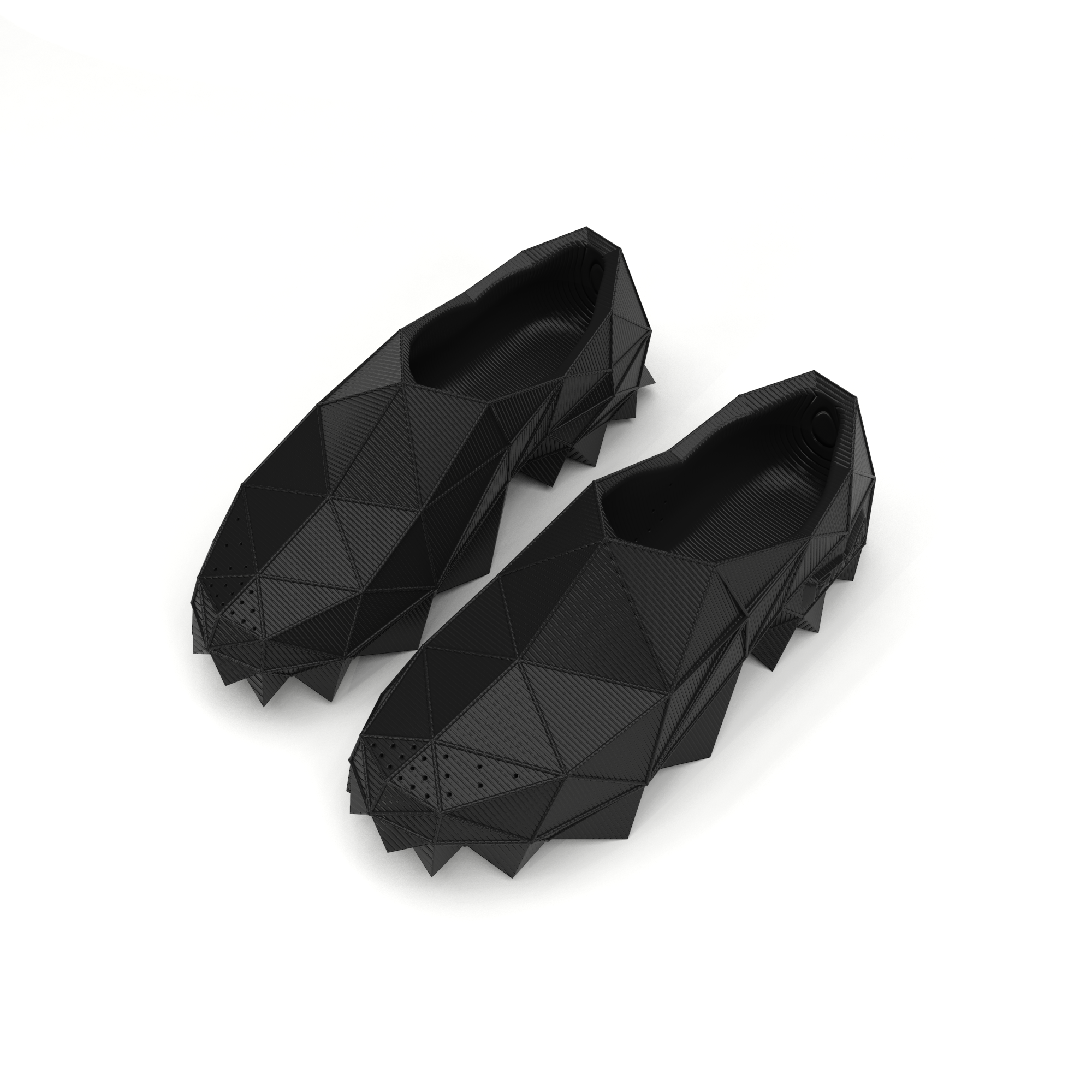 [3D printed Shoes] - lightweight custom 3dprinted shoes sneakers sandals fused footwear