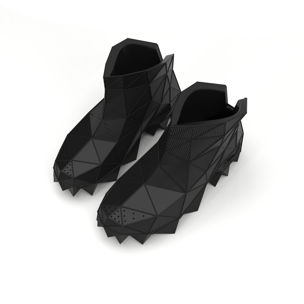 [3D printed Shoes] - lightweight custom 3dprinted shoes sneakers sandals fused footwear