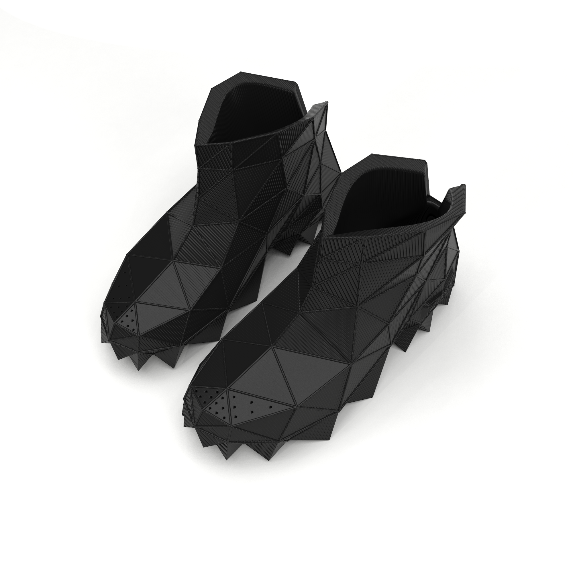 [3D printed Shoes] - lightweight custom 3dprinted shoes sneakers sandals fused footwear