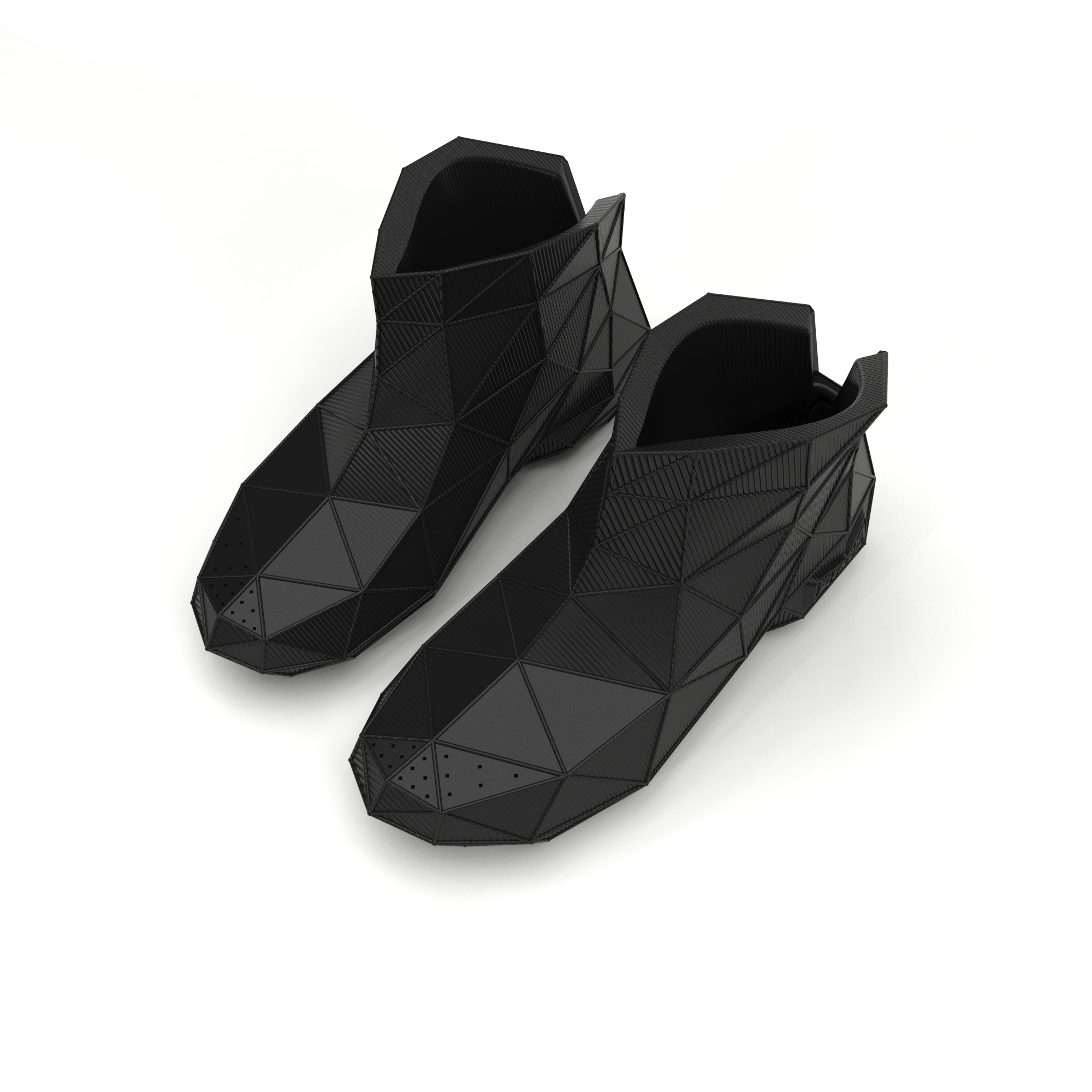 [3D printed Shoes] - lightweight custom 3dprinted shoes sneakers sandals fused footwear