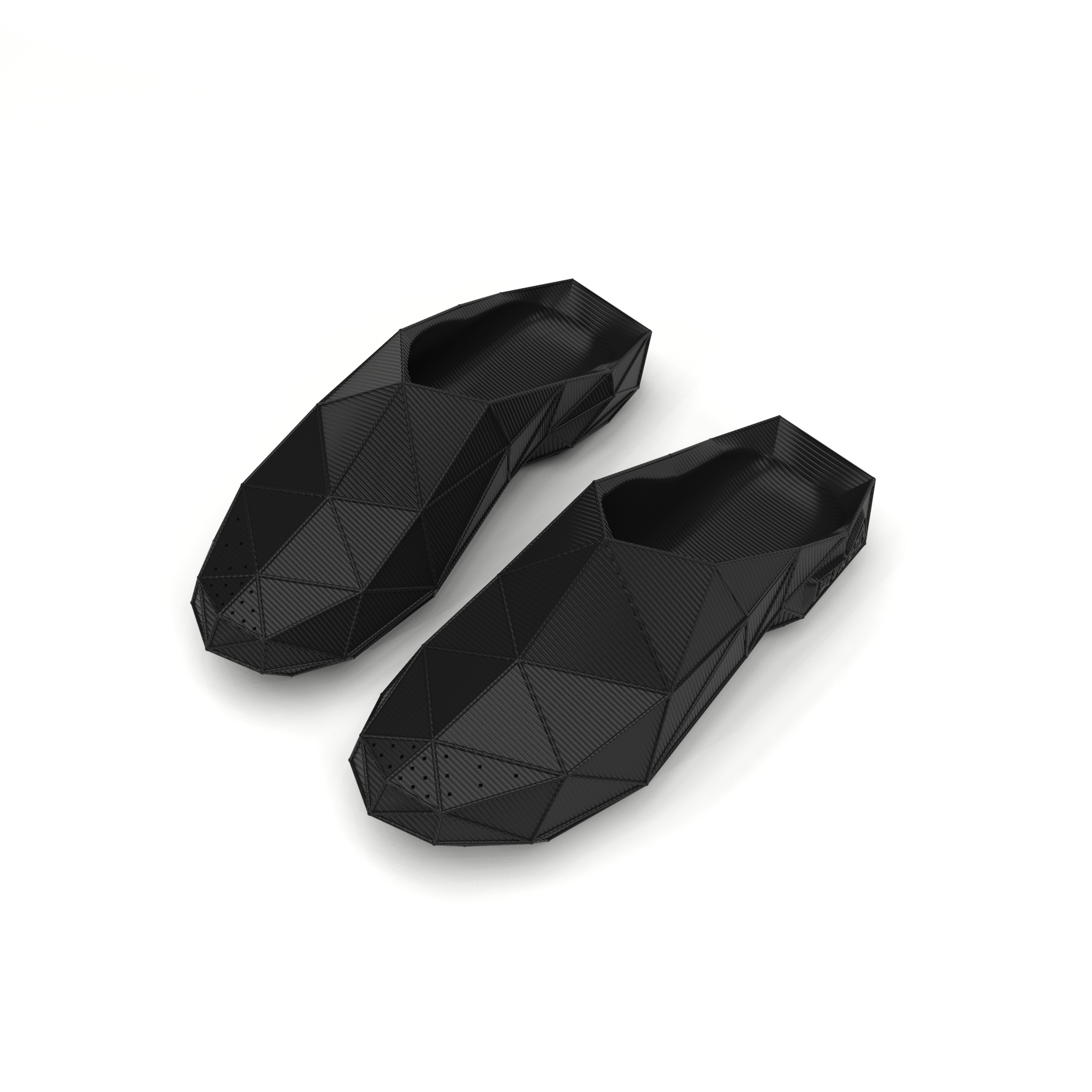 [3D printed Shoes] - lightweight custom 3dprinted shoes sneakers sandals fused footwear